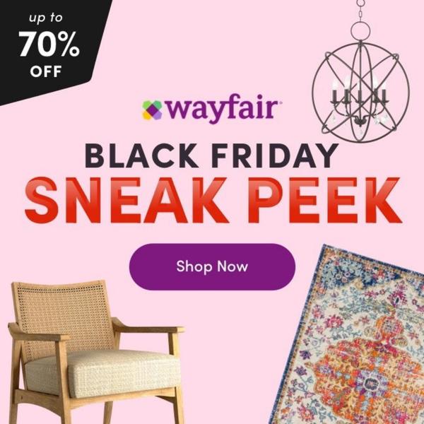 black friday deals, holiday sale, furniture sale, home decor sale, seasonal promotion, sale promotion, minimalist, energetic, pink, red, black friday